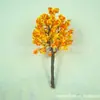 Candelabro hierro forjado lámpara de viento adornos casa de muñecas mini lámpara de viento de cristal planta simulación 11055-J