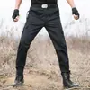 Pantalones de entrenamiento negros al por mayor de fábrica pantalones de entrenamiento de seguridad pantalones de camuflaje para exteriores pantalones tácticos pantalones de trabajo multibolsillo para hombre y mujer