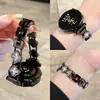 Adecuado para Huawei Watch Gt5/6 Correa de Reloj Nuevo Pulsera de Trébol de Cuatro Hojas Watchgt4 Pulsera de Metal 5Pro