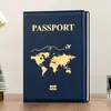 Porta-Passaporte de Residente da Terra Capa Protetora de Viagem Unissex Documento da Alfândega dos EUA Passaporte Bolsa de Armazenamento Portátil