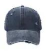 Gorra de Béisbol Lavada Desgastada Protección Solar de Primavera Personalizada con Malla Rasgada Retro Visera Solar Bordado de Logo de Cultura Corporativa