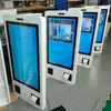 Máquina de Pedido y Pago de Autoservicio de 21.5/27/32 pulgadas, Fabricante de Terminales de Pago con Cámara para Restaurantes y Pago de Autoservicio