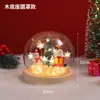 Kit de Material DIY Artesanal para Árvore de Natal Transfronteiriça, Pequeno Abajur Noturno, Decoração Criativa para Mesa, Luz de Ambiente, Presente de Aniversário