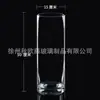 Jarrón Grande Recto de Vidrio Transparente, Estilo Minimalista de Gama Alta, Venta al por Mayor de Lujo Ligero, Decoración Hidropónica de Flores de Pie para Sala de Estar