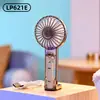 2026 Ventilador de Mão Transparente Simples Criativo Ventilador Pequeno Portátil de Verão para Exterior com Clipe Recarregável via USB