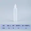 Frasco tipo caneta Pe10Ml com Tampa Pontiaguda, Frasco de Plástico Cristalino, Frasco para Enchimento de Óleo Essencial, Conta-gotas de Grau Alimentício