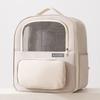 Mochila para Mascotas Estilo Ins Algodón Cálido Bolsa para Perros Espacio Extra Grande Conveniente Bolsa para Gatos Transpirable Mochila para Perros Para Salir