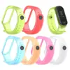 Adecuado para Xiaomi Mi Band 5/6 Correa Transparente Mi6 Reloj de Pulsera Correa de Goma Translúcida