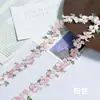 Atacado Transfronteiriço de Renda de Código de Barras Colorida, Materiais Artesanais DIY, Acessórios de Cabelo Cheongsam, Correntes de Clavícula, Acessórios Decorativos Versáteis