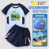 Traje de Banho Infantil Meninos Cars Dividido Menino Crianças Médias Traje de Banho Infantil 2025 Novo Mcqueen Shorts de Natação Dupla Camada