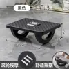 Reposapiés para uso en oficina, un taburete para evitar cruzar las piernas, un reposapiés para colocar los pies.