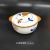 Estilo Nórdico Cerâmica Esmaltada Cor Bowl Louça Sequence Pavilhão da Orquídea Tigela de Arroz Doméstica Tigela de Macarrão Tigela de Sopa Prato Prato Fundo Prato Cerâmico