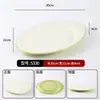 Vajilla de restaurante de comida rápida, juego de cuencos pequeños para platos, platos para servir de cafetería, cuencos de melamina para arroz al vapor de estilo chino para autoservicio comercial