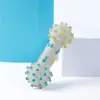 Juguete de Palo con Forma de Hueso para Perros, Juguete Resistente para Masticar para Cachorros, Juguete de Goma para Mascotas para Limpieza Dental y Entrenamiento