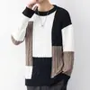 Estilo transfronteiriço mais vendido Suéter de malha masculino gola alta solto Tricô masculino plus size Venda direta da fábrica