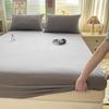 Lençóis de Cama Tipo Naked Sleeping para Maternidade e Bebê, Peça Única Ajustada, Algodão Puro, Colcha com Borda Totalmente Envolvente, Algodão Lavado, Lençóis de Cama, Lençóis de Cama Ajustados de Algodão Puro, Conjunto de Três Peças
