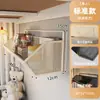 Prateleira de armazenamento de parede para quarto de dormitório estudantil, solução de armazenamento de parede sem furos, cesto de pendurar para banheiro