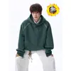 Hasselblad Diseño de Línea Sudadera con Capucha Vintage Lavada con Arena de Peso Pesado Ropa Exterior Holgada de Talla Grande para Adolescentes Marca de Tendencia