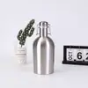 Comércio Exterior Transfronteiriço Aço Inoxidável Criativo Chaleira Térmica Portátil ao Ar Livre Chaleira Esportiva Chaleira para Vinho Natural Grande Capacidade Barril de Cerveja
