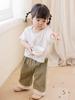 Pantalones Casuales para Bebé Niña Estilo Coreano Nuevo Primavera y Verano Bebé Verano Delgados Encaje Pierna Ancha Casual