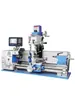 Máquina Integrada de Torno-Taladro-Fresa, Máquina Compuesta de Torno-Taladro-Fresa, Máquina Herramienta Multifuncional, Torno-Taladro-Fresa Tres en Uno