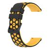 Para Huawei Watch GT3 SE Watch GT4 pulseira de silicone de duas cores com pontos substituição de pulseira de pulso