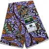 Tecido Africano de Cera Pagne Estampado Ankara Tecido Batik de Algodão Puro Africano Transfronteiriço
