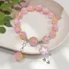 Atacado Pulseira Flor Explosão Margarida Super Fada Joias com Contas Pulseira Feminina de Alto Padrão Joia de Mão Transfronteiriça Pequenos Produtos de Yiwu