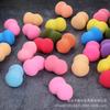 Esponja puff mediana para polvo de huevo de belleza, fábrica de puffs, gotas de agua húmedas y secas, huevo de maquillaje sin látex, tamaño pequeño 30*40