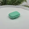 Caja de medicamentos portátil de 8 compartimentos de paja de trigo compartimento caja de almacenamiento de medicamentos sellada a prueba de humedad caja de pastillas para una semana Amazon