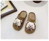 Faixa de Cabelo e Chinelos de Boneca Desenho Animado Fofo para Meninas, Sapatos Birkenstock Macios Vestíveis, Novos Estilos de Mocassins de Solado Macio Primavera/Outono 2026
