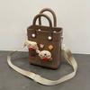 Bolsa de Praia EVA com Furos Desenho Animado Nova E-commerce Transfronteiriço DIY Armazenamento Criativo Impermeável Pequena Quadrada Bolsa Transversal