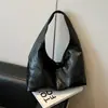 Bolsa feminina vintage transfronteiriça de grande capacidade, nova bolsa de ombro/axila casual de nicho para o verão de 2026, bolsa de bolinho para o dia a dia