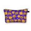 Nueva Bolsa de Cosméticos Estampada de Halloween Estilo Coreano Bolsa de Almacenamiento de Gran Capacidad Bolsa de Lavar para Salidas Diarias