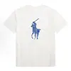Camiseta de algodão estampada Ralph Lauren Polo transfronteiriça, envia em até 48 horas, 100% algodão, estilo unissex