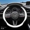 Adecuado para funda de volante Mazda 3 Axela, CX-5, CX-4, CX-30, CX-50 y funda de volante Mazda 6