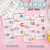 Clips para Papel, Clips de Marcador de Páginas Coloridos, Clips de Marcador de Páginas para Estudio y Oficina, Clips de Papel Metálicos, Clips de Papel de Trébol de Cuatro Hojas