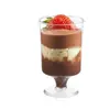 Taza de Postre de Plástico Transparente de 160ml (5oz) para Pastel y Mousse, de Venta Caliente en Amazon