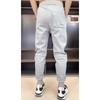 Pantalones de chándal casuales cortos de marca de moda primavera y verano 2023 para hombre, pantalones harem de pie pequeño, pantalones deportivos ajustados que combinan con todo