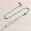 Colgante de jade jade para colgar en el cuello, cadena fina para clavícula, cadena de suéter de marca Buda de cera de abejas de cristal, suministro al por mayor de fabricantes