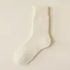Meias tubulares de inverno 55g para crianças, forradas com fleece, meias de lua espessadas, meias quentes para dormir para senhoras de Zhuji, atacado