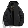 Modelo Nuevo Otoño/Invierno 2025 Unisex Chaqueta Polar 3 en 1 Grafeno Negro-Dorado con Forro Aislante