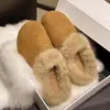 Pantuflas Suaves Birkenstock para Mujer Ropa de Exterior 2026 Estilo Coreano Trendy Chic Invierno Nueva Llegada Algodón con Felpa Caliente Antideslizante