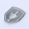 Impresión de Logos de Coche Galvanizados Personalizados, Letreros Traseros, Pegatinas de Coche de Plástico ABS Cromado, Logo de Tapacubos de Rueda