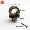 Chengyu Estilo Chino Nuevo Manija de Escritorio Cuentas Caja de Regalo Manija Pequeña Accesorios de Cobre Puro Latón Cuentas Aromáticas Cuentas Antiguas