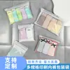 Atacado de Fábrica Embalagem de PE Sacos Autoadesivos Unissex Roupa Íntima Sacos com Zíper Calças de Segurança Armazenamento Transparente Personalizável