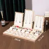 Soporte de Exhibición de Joyería Transfronterizo en Stock para Collares, Pendientes, Anillos y Juego de Aretes Almacenamiento y Estante de Exhibición