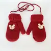 Guantes de Invierno a Prueba de Frío para Bebé Estilo Nuevo Manoplas de Terciopelo para Niños y Niñas Guantes Calientes para Bebé Niños en Stock