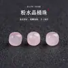 Cristal Rosa Natural Contas Soltas Cristal Rosa de Madagascar Contas Tipo Antigo Contas Redondas Contas em Barril Contas de Fio Pulseira DIY Pulseira