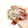 Pinza para el cabello de acetato de rosa de alta gama, Pinza de tiburón retro francesa, Accesorio para el cabello para mujer, Nuevo adorno versátil para el cabello
